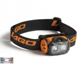 Lampe frontale Lago BXR2.0 - 150Lm - Autonomie 300h - IP54 - Orientable
