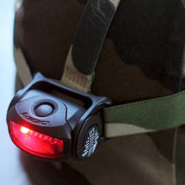 Lampe frontale militaire 4 LED Lago BOXER 460 - 29Lm - IP54 - Autonomie 160h - Fonction morse