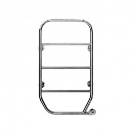 Radiateur sèche serviette électrique à fluide caloporteur Nila - blanc - 80W