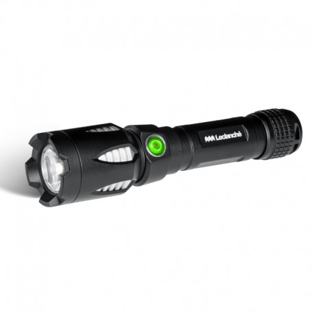 Lampe torche rechargeable Lago Tactical 015 5 fonctions lumineuses  - 520Lm - Portée 200m - Autonomie 15h - IPX4