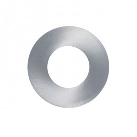 Collerette ronde pour spot encastré LED'Up Universal Europole - Alu brossé - Fixe