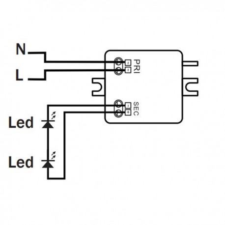 Alimentation pour Lampe encastrable dimmable Wabi LED Faro - 100/240V