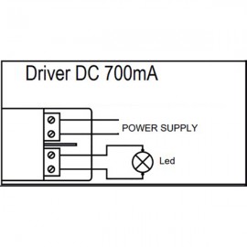 Alimentation pour Lampe encastrable ronde GRUND Faro - 2W - 100/240V - On/Off