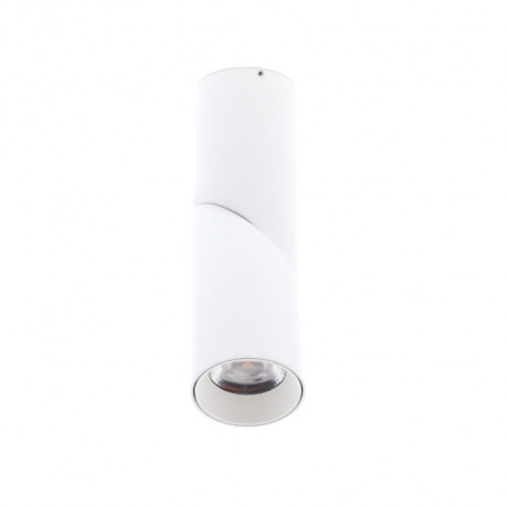Spot en saillie blanc MANYL 2 Indigo - 11W - 3000K - 938Lm - Rond orientable