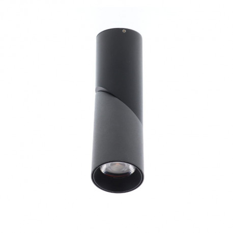 Spot en saillie noir MANYL 2 Indigo - 11W - 3000K - 938Lm - Rond orientable