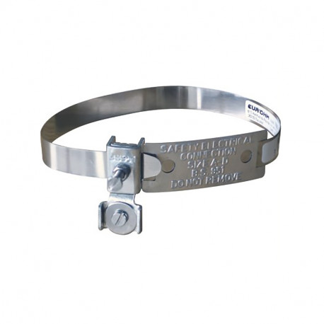 Collier d'équipotentialité - 42cm - Diamètre 32 à 100 mm