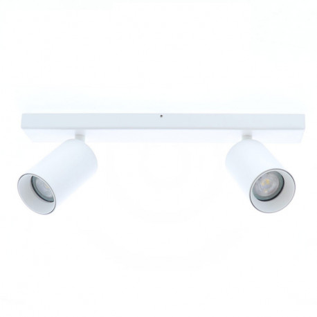 Applique 2 spots blancs Riva 2 GU10 Indigo - 2x13W - orientable