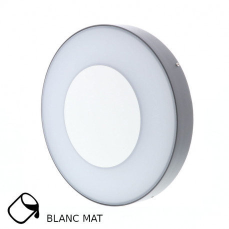 Applique plafonnier Indigo ASPI 1 SENSOR PLUS - 30W - 3000-4000K - Avec détecteur - Blanc mat