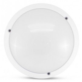 Plafonnier LED avec détecteur Vision El - E27 - ø 296mm - Blanc - Sans ampoule