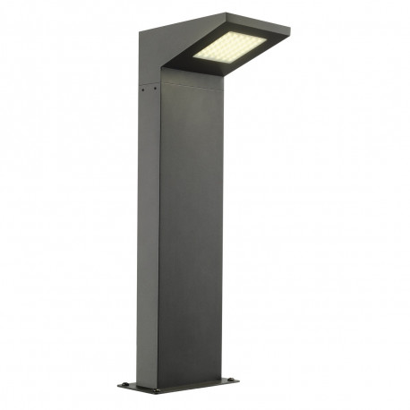 Potelet carré IPERI 50 SLV - LED - 4000K - 5W - IP44 - Alu - Anthracite