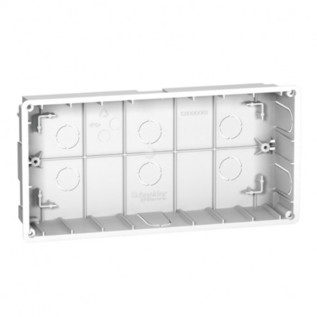 Boîte d'encastrement Exiway Smart Schneider Electric - Pour habitation - Blanc