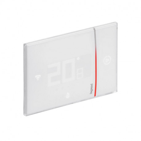 Thermostat connecté Smarther with Netatmo pour montage saillie Legrand - 2 modules - Blanc