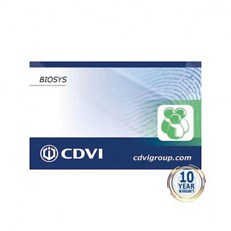 Badge gestion utilisateurs CDVI pour BIOSYS 1
