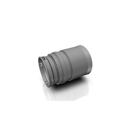 Raccord droit Optiflex Easyclip Aldes - Ø90 mm