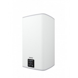 Chauffe-eau électrique connecté Linéo - 2400W - Carré vertical mural - 120L - 4 à 6 personnes - Blanc