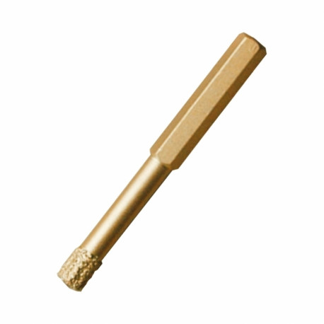 Trépan diamanté Leman SA - Grès cérame - Ø 8 mm - L 32mm