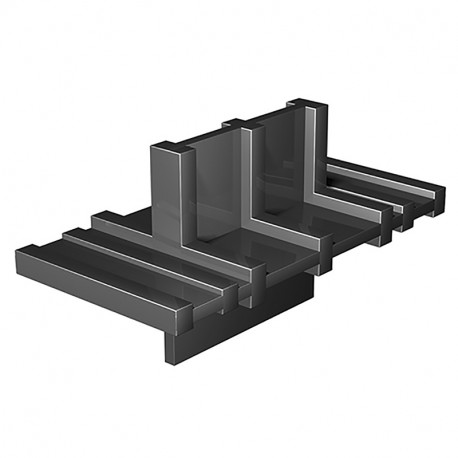 Lot de 12 espaceurs lames FTA-SP Fischer - 3 à 8 mm