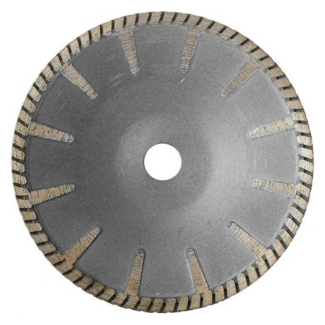 Disque diamant à segments pour granit Leman SA - Concave - ø125mm