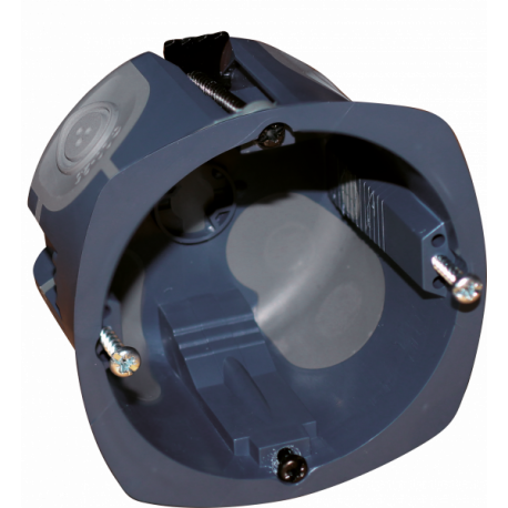 Lot de 100 boites d'encastrement Air'métic Eur'Ohm - Multi-matériaux - 1 poste -P.40mm - Avec 1 scie cloche