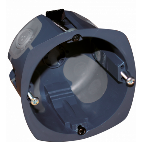Lot de 100 boites d'encastrement Air'métic Eur'Ohm - Multi-matériaux - 1 poste -P.40mm - Avec 1 scie cloche