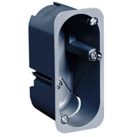 Boite d'encastrement multi-matériaux - XL Ultra - 1/2 poste - Profondeur 40mm