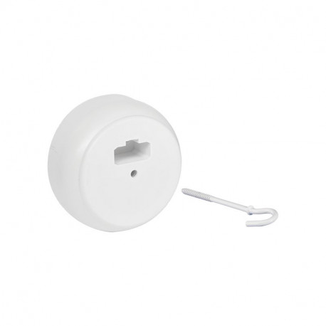 Boite de centre DCL en saillie Eur'Ohm - Ø88mm - Avec piton et adaptateur de goulotte
