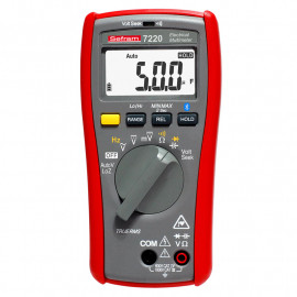 Multimètre numérique 6000 points Sefram - TRMS AC - Bluetooth - Tension jusqu'à 1000V