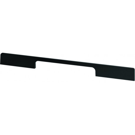Poignée de meuble Profil 292 Herrajes - Longueur 296mm - Aluminium - Noir - A visser