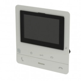 Poste intérieur visiophone Bticino Classe 100 - Vidéo couleur- écran 5”- mains-libres