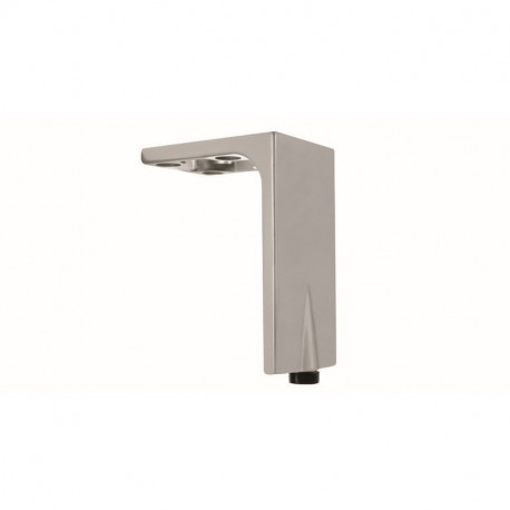 Pied de meuble en L réglable Série 203 de Mafos - 140x50mm - Zamak Gris
