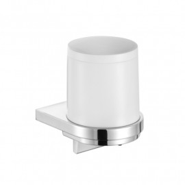 Distributeur de savon Collection Moll Keuco - 180ml - Pompe en plastique mat - Avec support