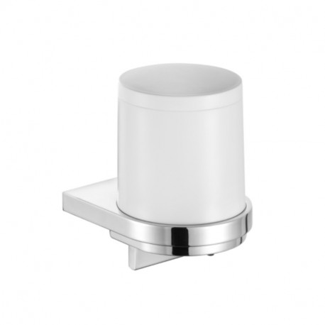 Distributeur de savon Collection Moll Keuco - 180ml - Pompe en plastique mat - Avec support