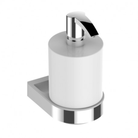 Distributeur de savon Smart.2 Keuco - 200ml - Pompe en plastique opaque mat - Avec support