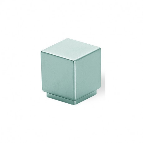 Bouton de meuble carré Schwinn - 20x20mm - Chromé mat