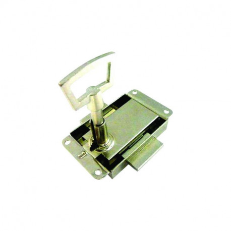 Serrure à pattes - Coffre acier - Axe 20 mm