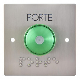 Bouton poussoir de sortie NO/NF avec LED Aiphone - Buzzer et bouton de contact en saillie