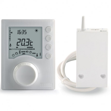 Thermostat programmable TYBOX 1137 Delta Dore sans fil pour chauffage eau chaude
