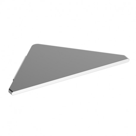 Tablette d'angle Édition 400 Keuco - Aluminium - Argent anodisé