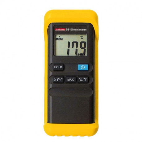 Thermomètre numérique 1 voie Sefram - 2000 points - 40 VDC