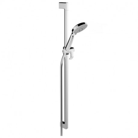 Colonne de douche Collection Moll Keuco - Barre murale 900mm - 2 jets - Inclinaison réglable - Chromé