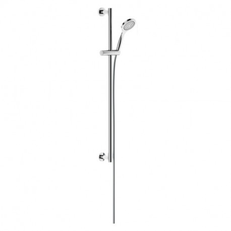 Colonne de douche IXMO Keuco - Barre murale 855mm - 1 jet - Inclinaison réglable - Chromé