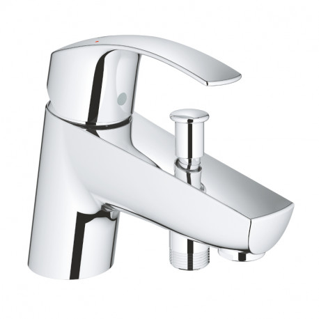 Mitigeur bain-douche Eurosmart Grohe - Monotrou - Chrome - Gamme Professionnelle
