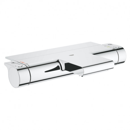 Mitigeur thermostatique bain douche C3 Grohtherm 2000 Grohe - Tablette - Chrome - Gamme Professionnelle