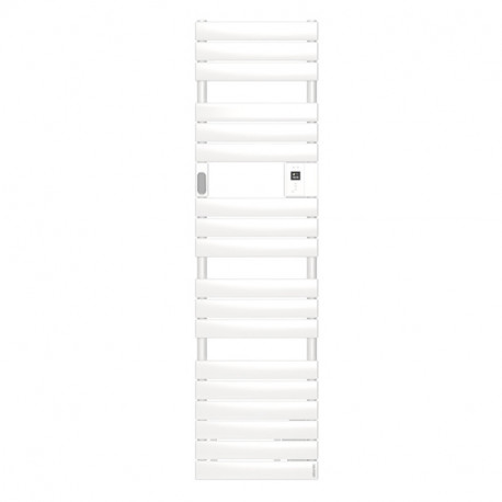 Sèche-serviettes connecté Adélis Étroit Atlantic - 750W - Blanc brillant