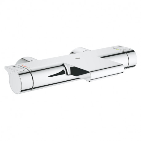 Mitigeur thermostatique bain douche C3 Grohtherm 2000 Grohe - 1/2 - Chrome - Gamme Professionnelle