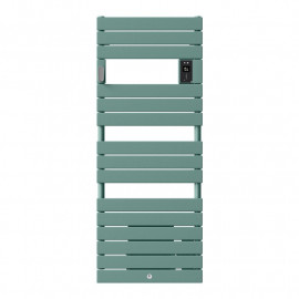 Radiateur sèche-serviettes électrique Riviera 2 - Sans soufflerie - 1000W - Vert eucalyptus