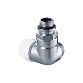 Corps thermostatique Thera Design - ø1/2 - Triaxe à droite - Chromé