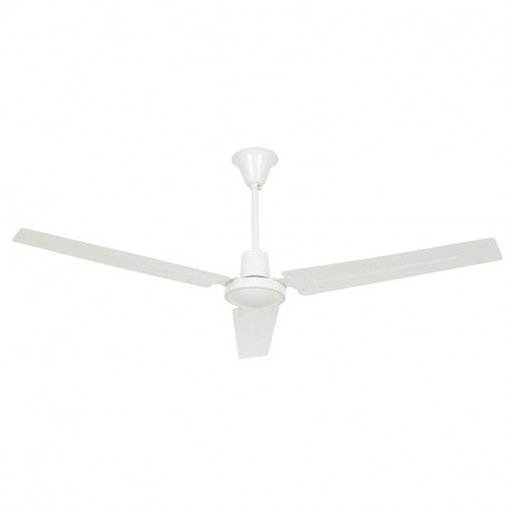 Ventilateur plafonnier Indus L Faro - 28m² - 5 vitesses - Blanc