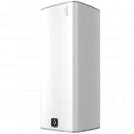 Chauffe-eau électrique connecté Linéo - 2400W - Carré vertical mural - 150L - 5 personnes - Blanc