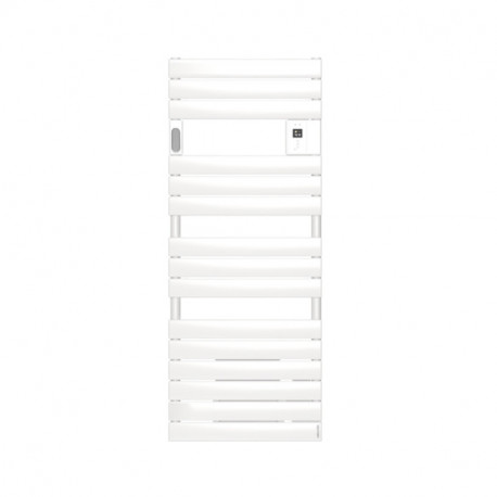 Sèche serviette soufflant et connecté Atlantic Adélis digital - 500 + 1000W - Blanc brillant